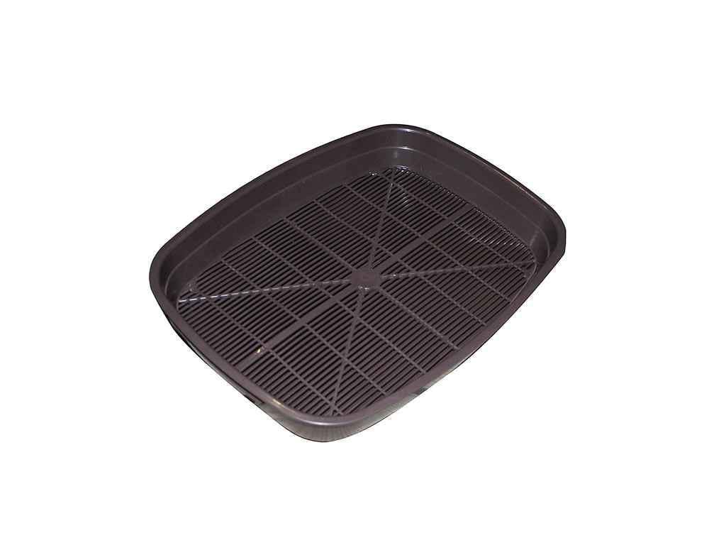 Туалет для животных ZOO SET с сеткой Коричневый (852855)