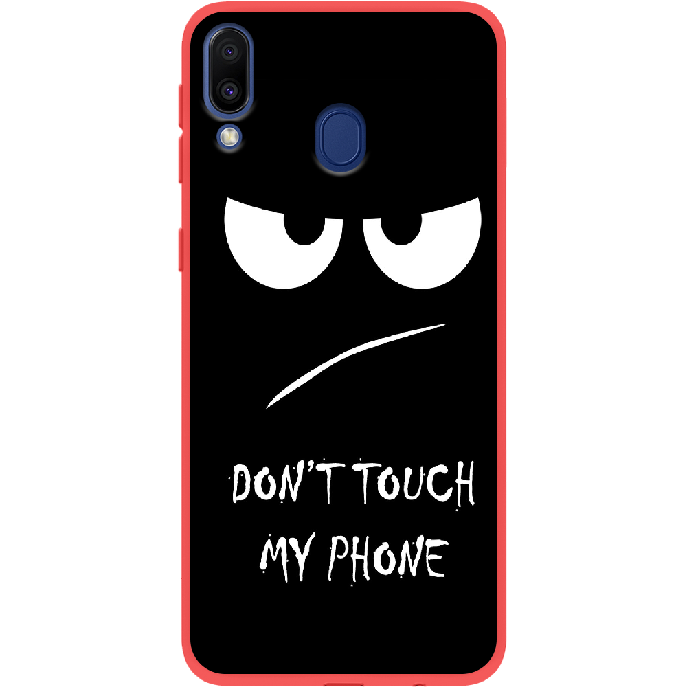 Чехол Boxface Samsung M205 Galaxy M20 Don't Touch my Phone Красный силикон (36205-up535-43047)