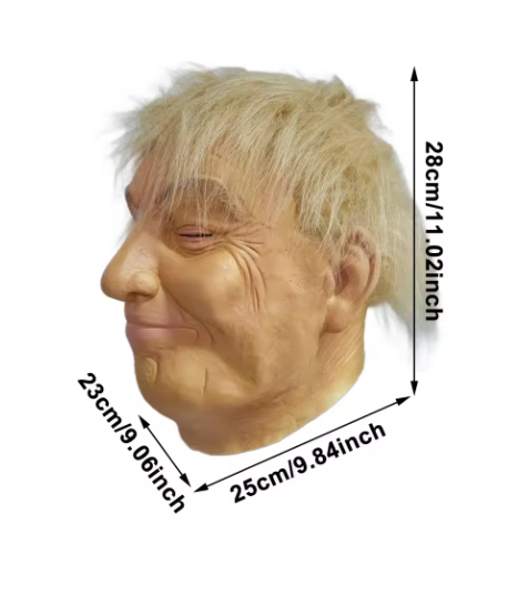 Маска Трампа Хэллоуин - фото 5 Маска Трампа Хэллоуин - фото 5