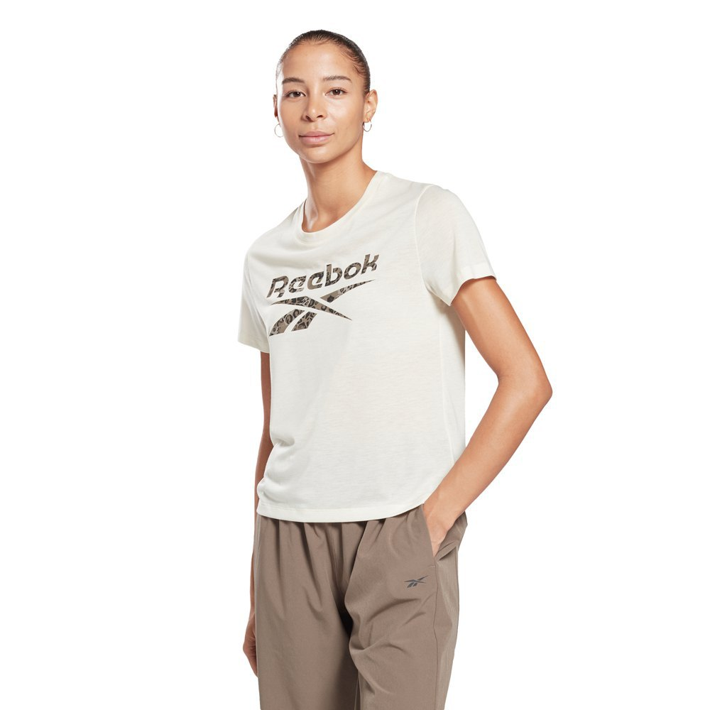 Футболка жіноча Reebok MODERN SAFARI LOGO H23854 2XS Білий - фото 2