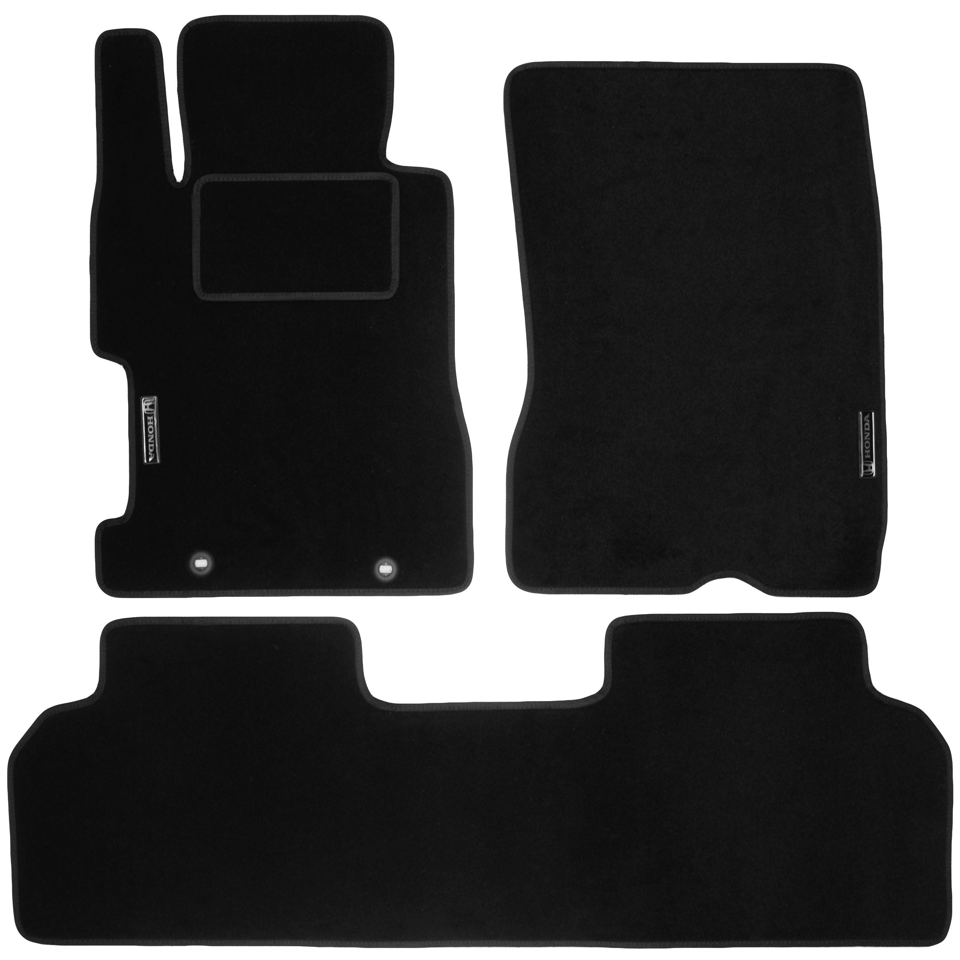 Коврики в салон для Honda Civic 4D 2006-2012 текстильные Черный