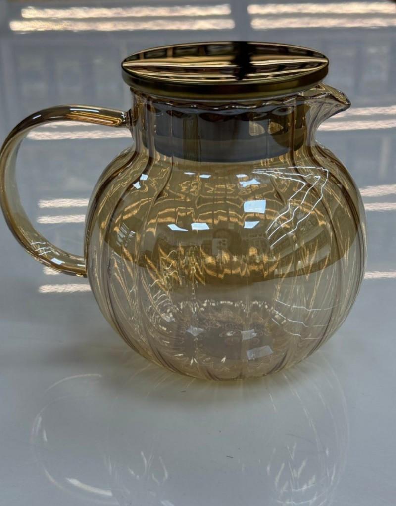 Заварочный чайник Барышня 1100 мл Бронзовый (102-1183) - фото 2 Заварочный чайник Барышня 1100 мл Бронзовый (102-1183) - фото 2