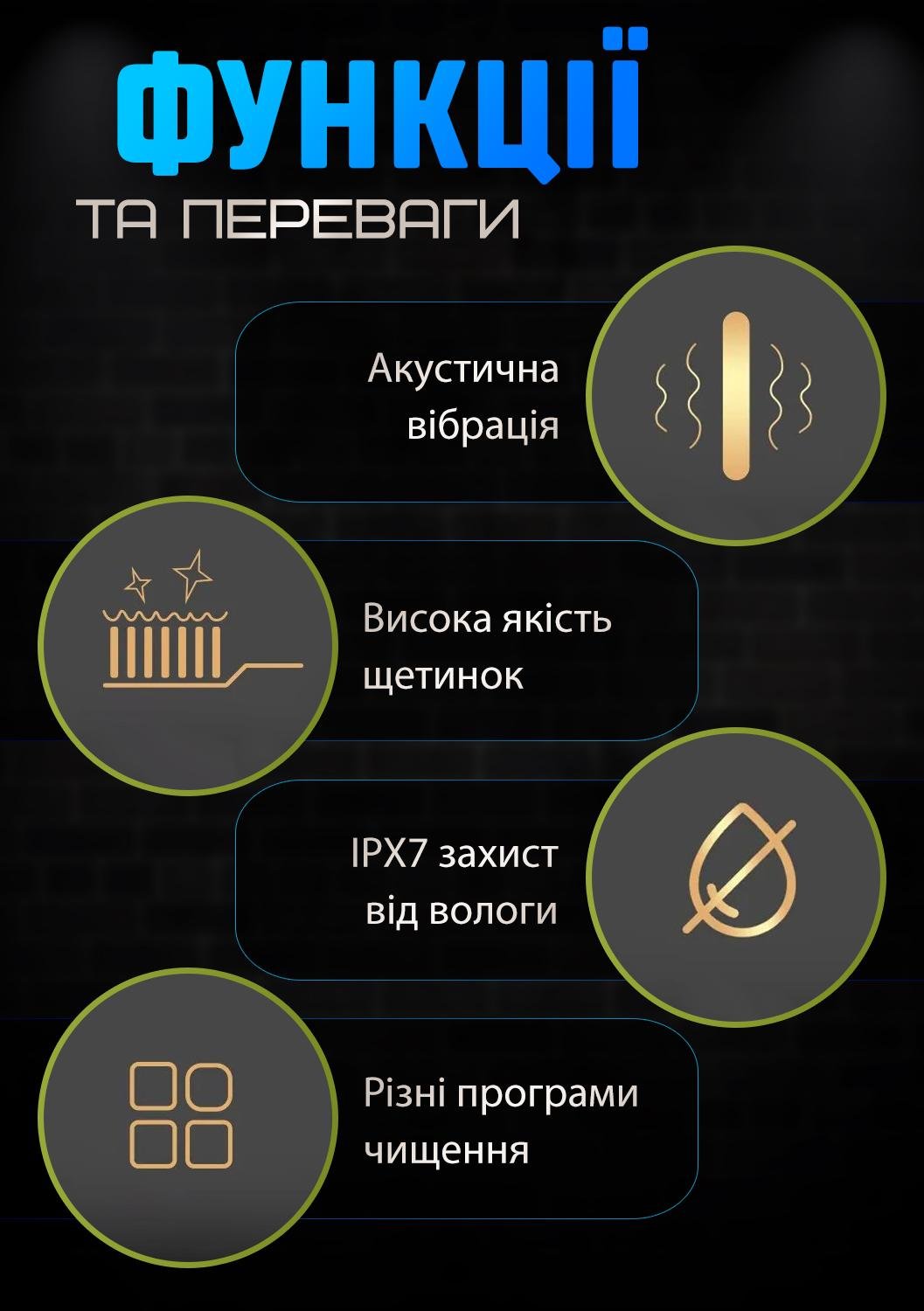 Електрична зубна щітка Schwarz&Mayer USB 3 насадки USB IPX7 Чорний (24579724) - фото 6 Електрична зубна щітка Schwarz&Mayer USB 3 насадки USB IPX7 Чорний (24579724) - фото 6