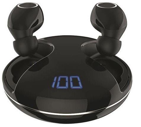 Навушники 2E RainDrops Х True Wireless Waterproof Mic Black (2E-EBTWRDXBK)  