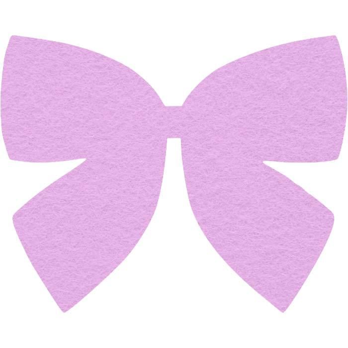 Вырубка из фетра/фоамирана Бант №19 2,5x2 см (4001110287)