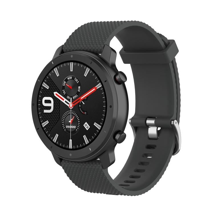 Ремінець силіконовий BeWatch 20 мм Samsung Galaxy Watch 42 3 41 мм Active/Active 2 GT Темно-сірий (1011444) - фото 3 Ремінець силіконовий BeWatch 20 мм Samsung Galaxy Watch 42 3 41 мм Active/Active 2 GT Темно-сірий (1011444) - фото 3