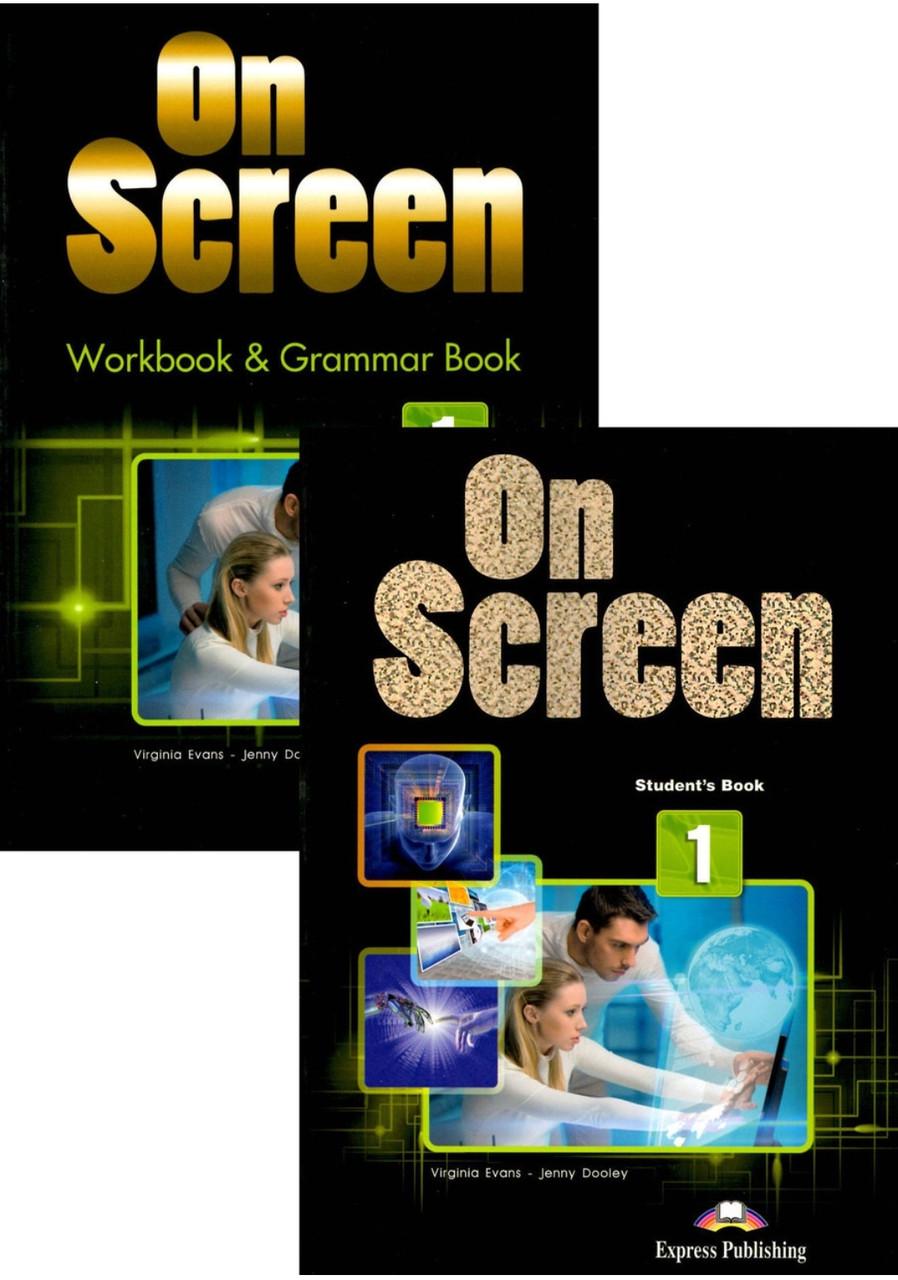 Учебник и рабочая тетрадь On Screen 1 комплект - фото 1 Учебник и рабочая тетрадь On Screen 1 комплект - фото 1