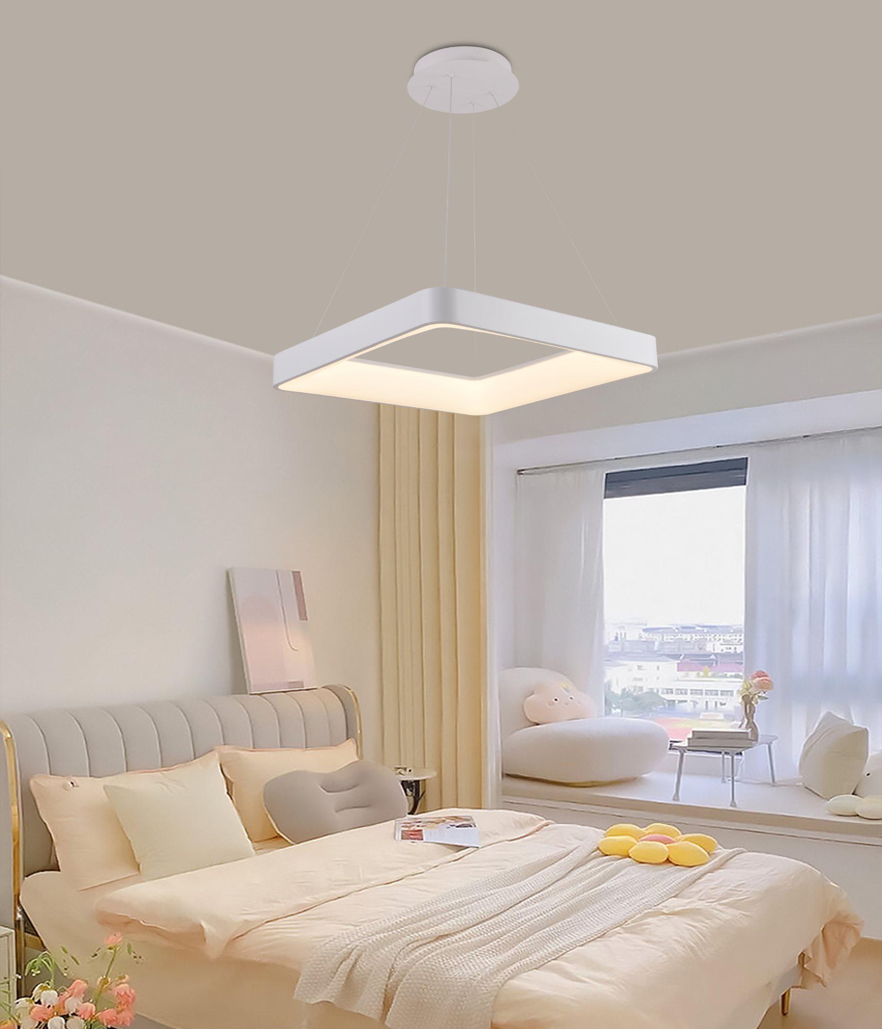 Люстра подвесная светодиодная Valeso V 1137 WT (24707530) - фото 2