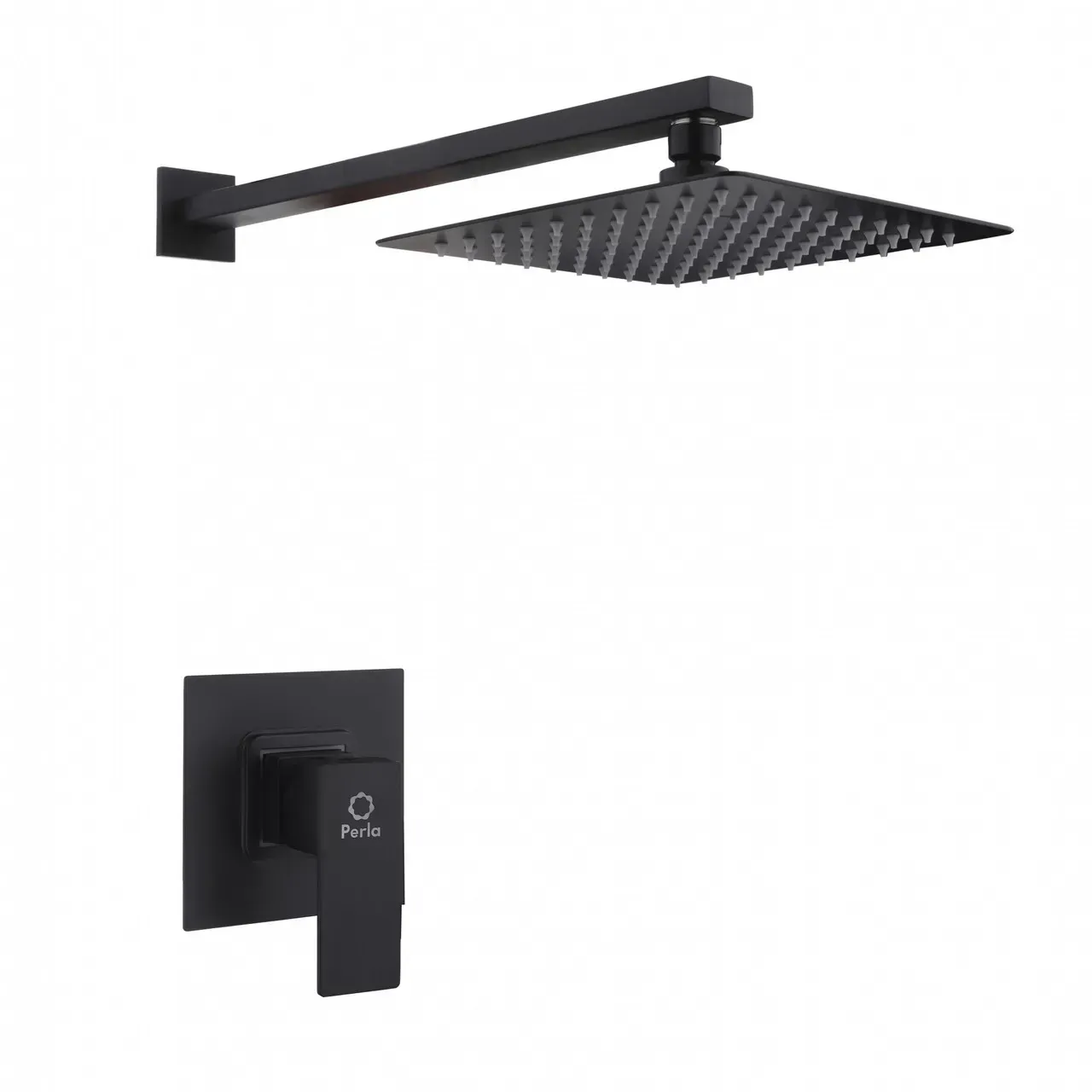 Смеситель для душа Perla Smart встроенный квадратный черный (PSS7705B) Смеситель для душа Perla Smart встроенный квадратный черный (PSS7705B)