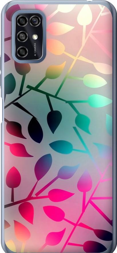 Чехол на ZTE Blade V2020 Smart Листья (2235u-2458-42517) Чехол на ZTE Blade V2020 Smart Листья (2235u-2458-42517)