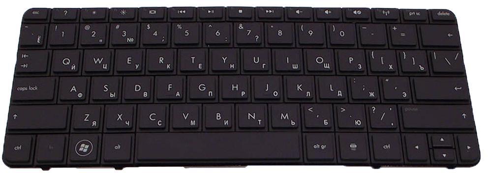 Клавиатура для ноутбука HP Mini 110-3122 матовая (608769-251)
