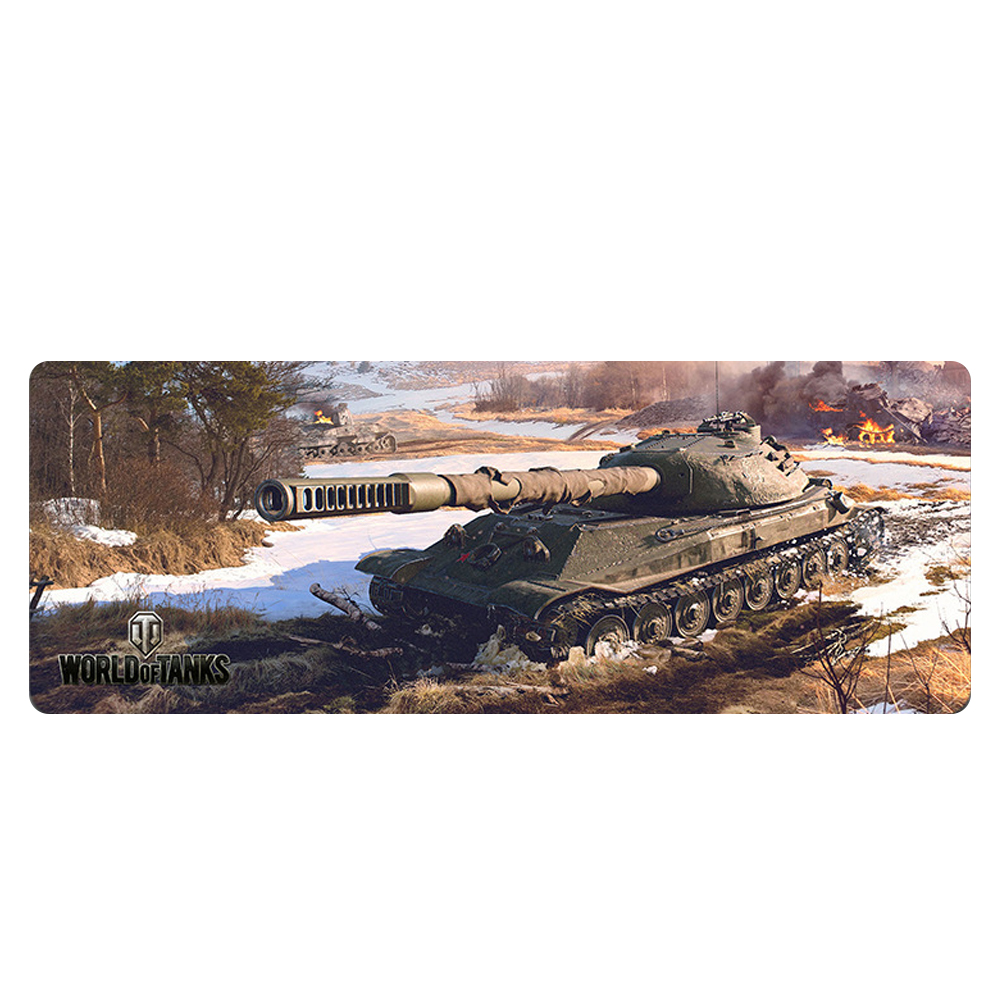 Коврик для мышки тканевый World of Tanks-33 для геймеров 2 мм 300x700 мм (20561)
