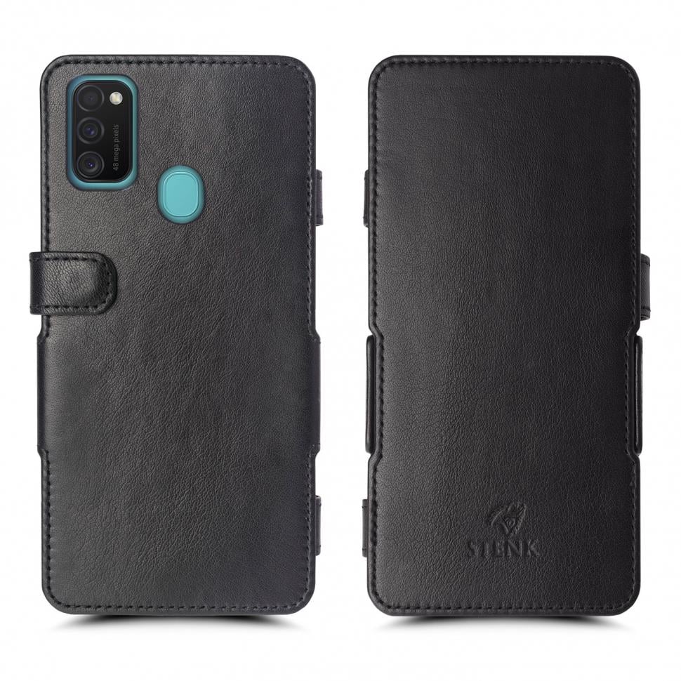 Чехол книжка Stenk Prime для Samsung Galaxy M21 Черный (65266)
