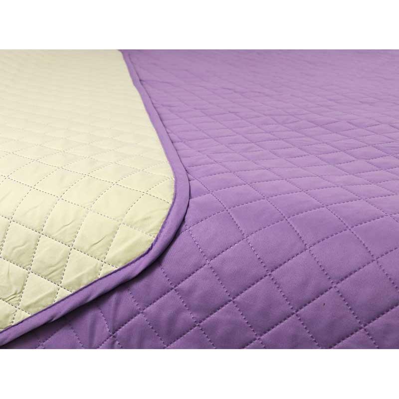 Покрывало двустороннее Руно Севилья 220x240 см Фиолетовый/Молочный (21219) - фото 8