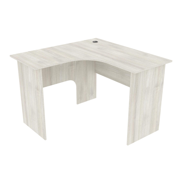 Стол письменный угловой Континент 110х110х76 см Дуб шамони светлый (28219324)