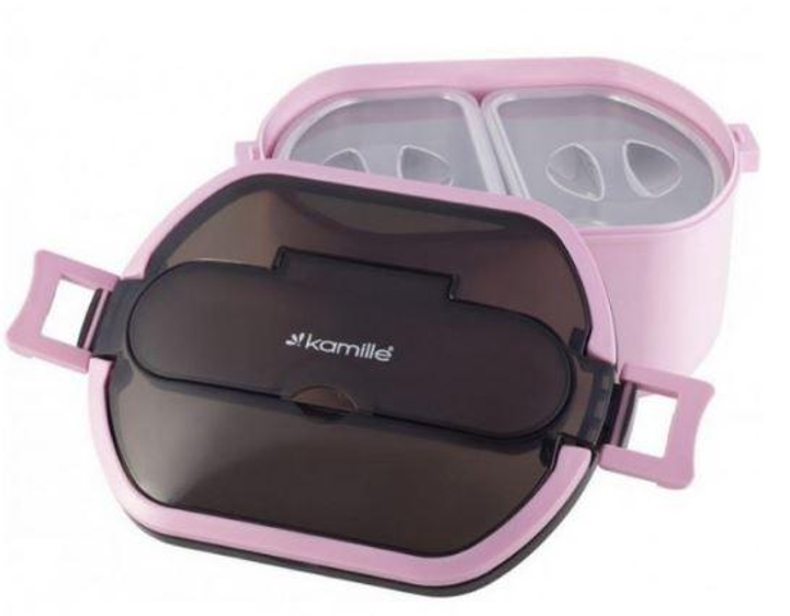 Ланч-бокс Kamille 750 мл Рожевий (КМ 2138)