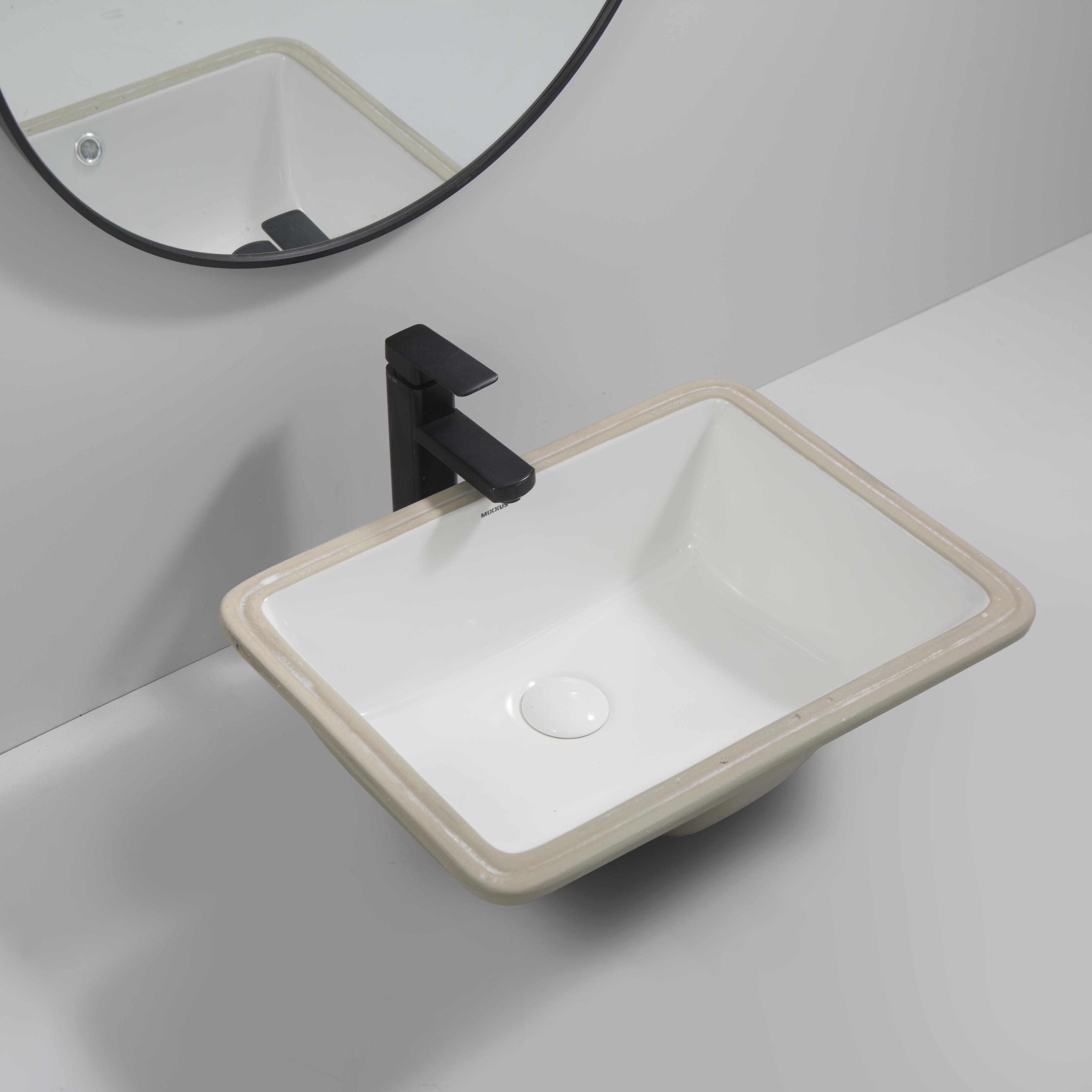 Раковина врезная под столешницу MIXXUS Premium STYLE-1701 с переливом 510х380х200 мм (MP6567) - фото 3 Раковина врезная под столешницу MIXXUS Premium STYLE-1701 с переливом 510х380х200 мм (MP6567) - фото 3