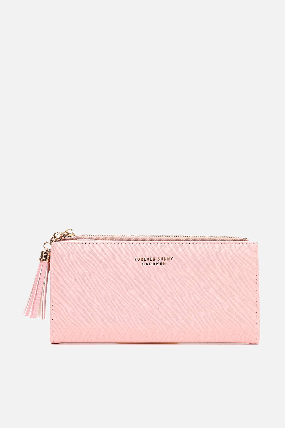 Кошелек женский ЦБ-00269867 Розовый (SKT001044451)