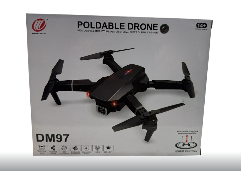 Квадрокоптер на радіокеруванні Poldable Drone DM97 2,4 GHz пульт/GPS/камера (33086105)