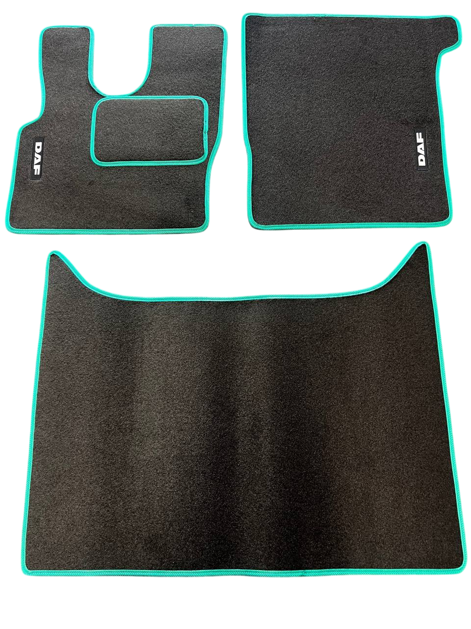 Килимки в салон ворсові для DAF XF 106 АКПП 5 шт. Чорний (27327115)