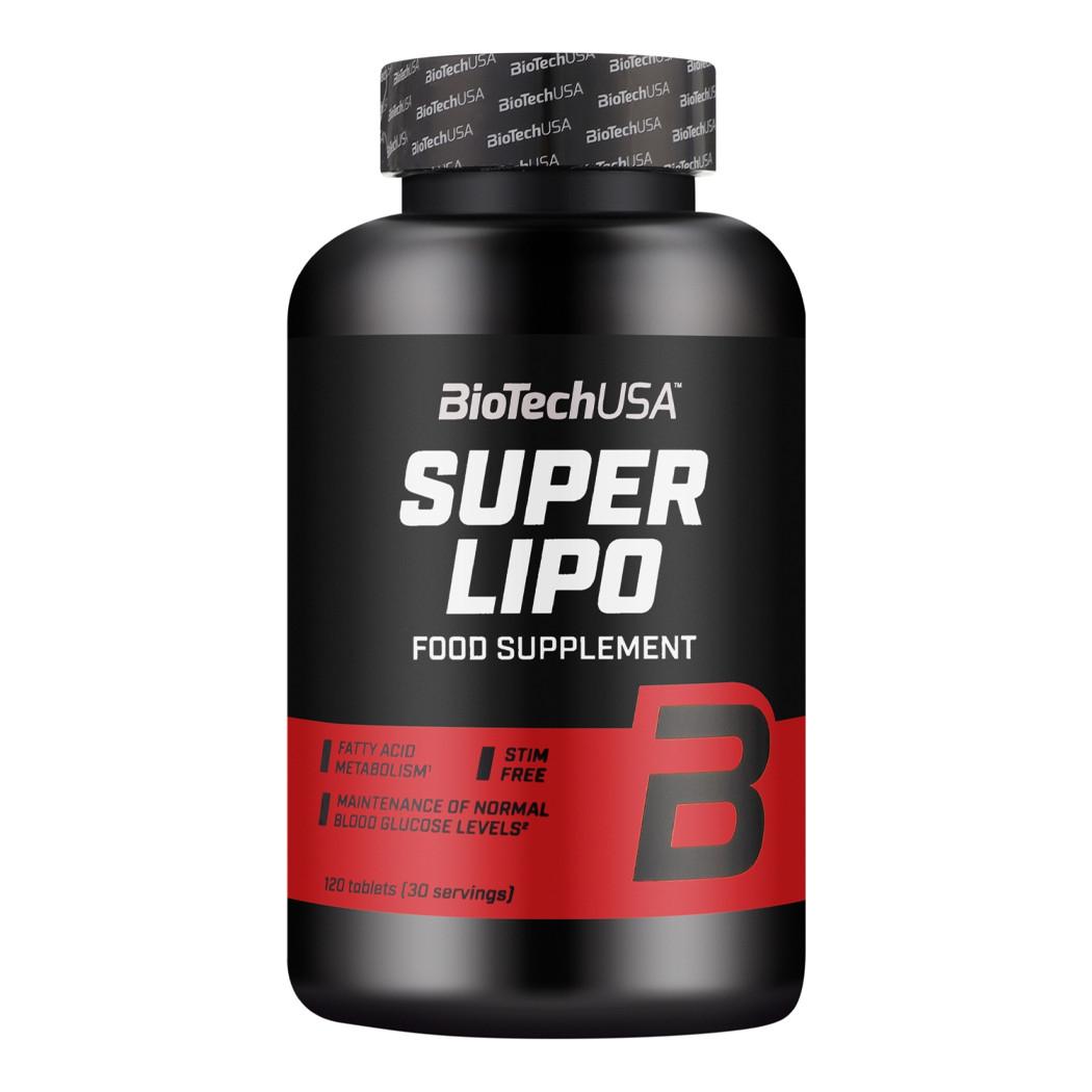 Жиросжигатель BioTechUSA Super Lipo 120 табл. (21722-01)