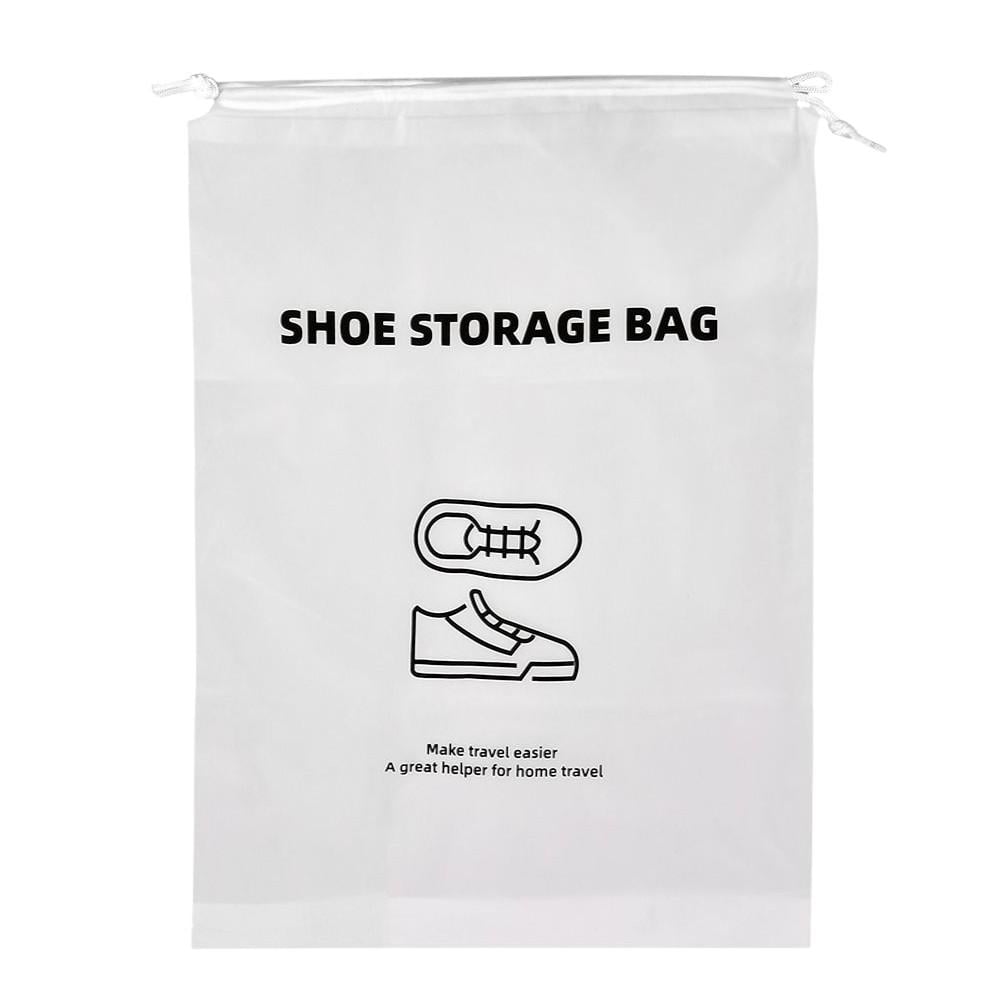 Пакет с затяжками для хранения обуви R101198 32х43 см Полупрозрачный (32709096)