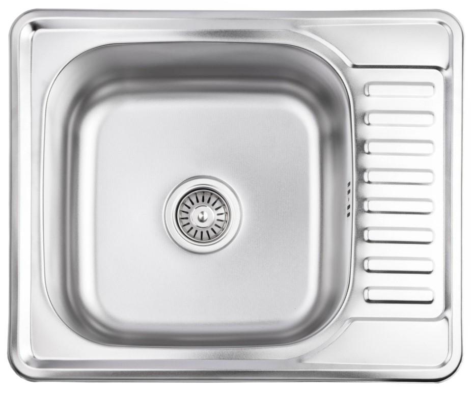 Мойка для кухни Brinex 5848 BRIN5848MDEC08 врезная 0,8 мм (63431)
