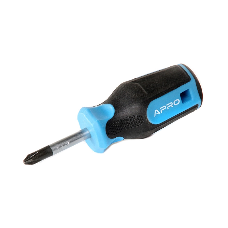 Викрутка хрестова Apro обгумована рукоятка CrV PH2x38 (301639)