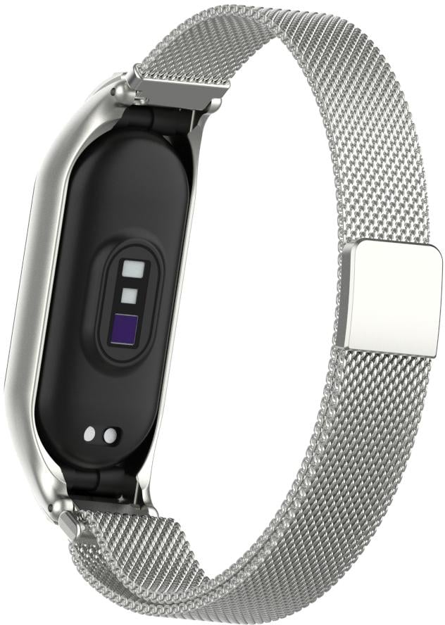 Ремінець Міланська петля Milano Mesh для Mi Band 7 Silver (28019-59) - фото 2