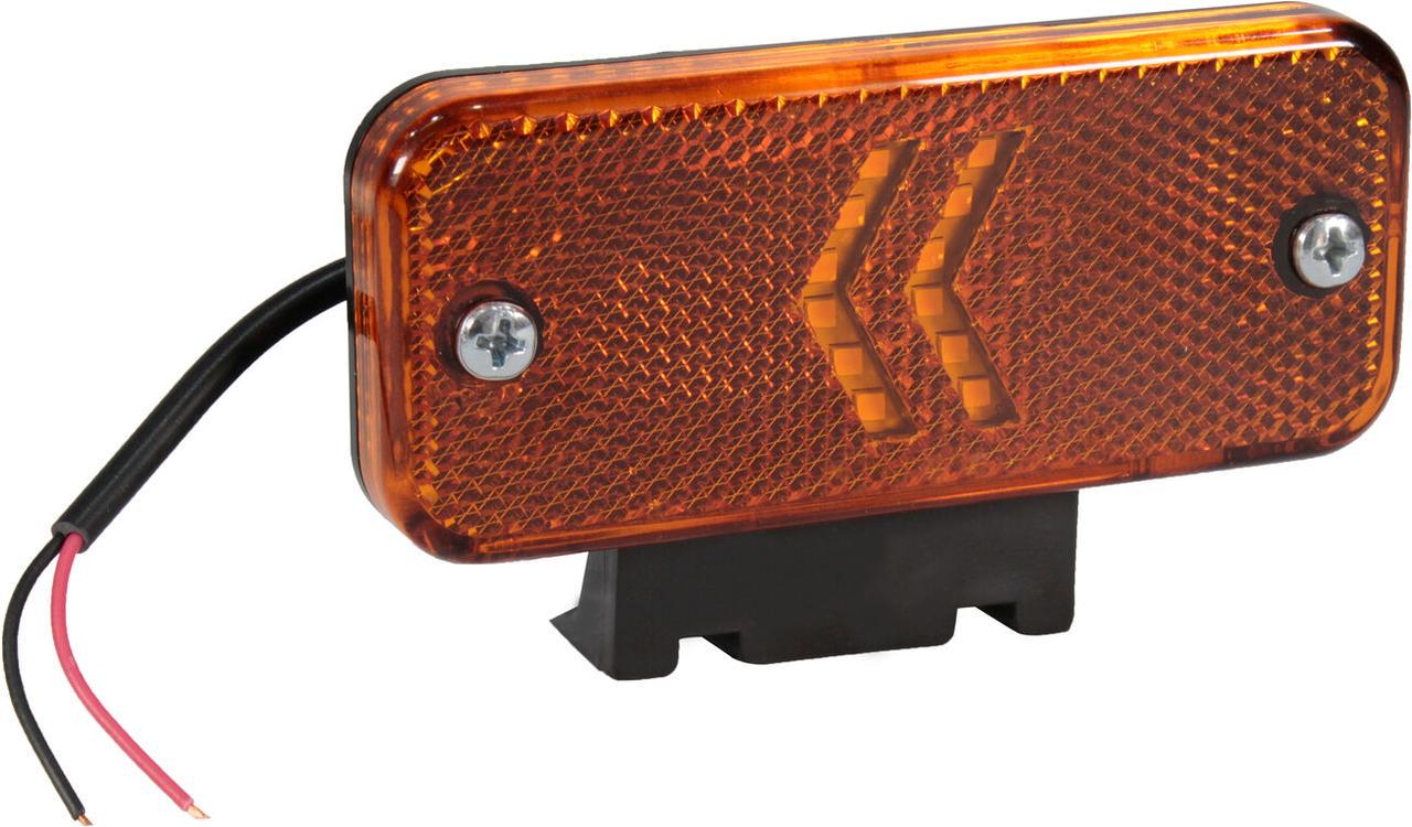 Фонарь габаритный универсальный ISIKSAN LED 12-24V Желтый (ISS40341)