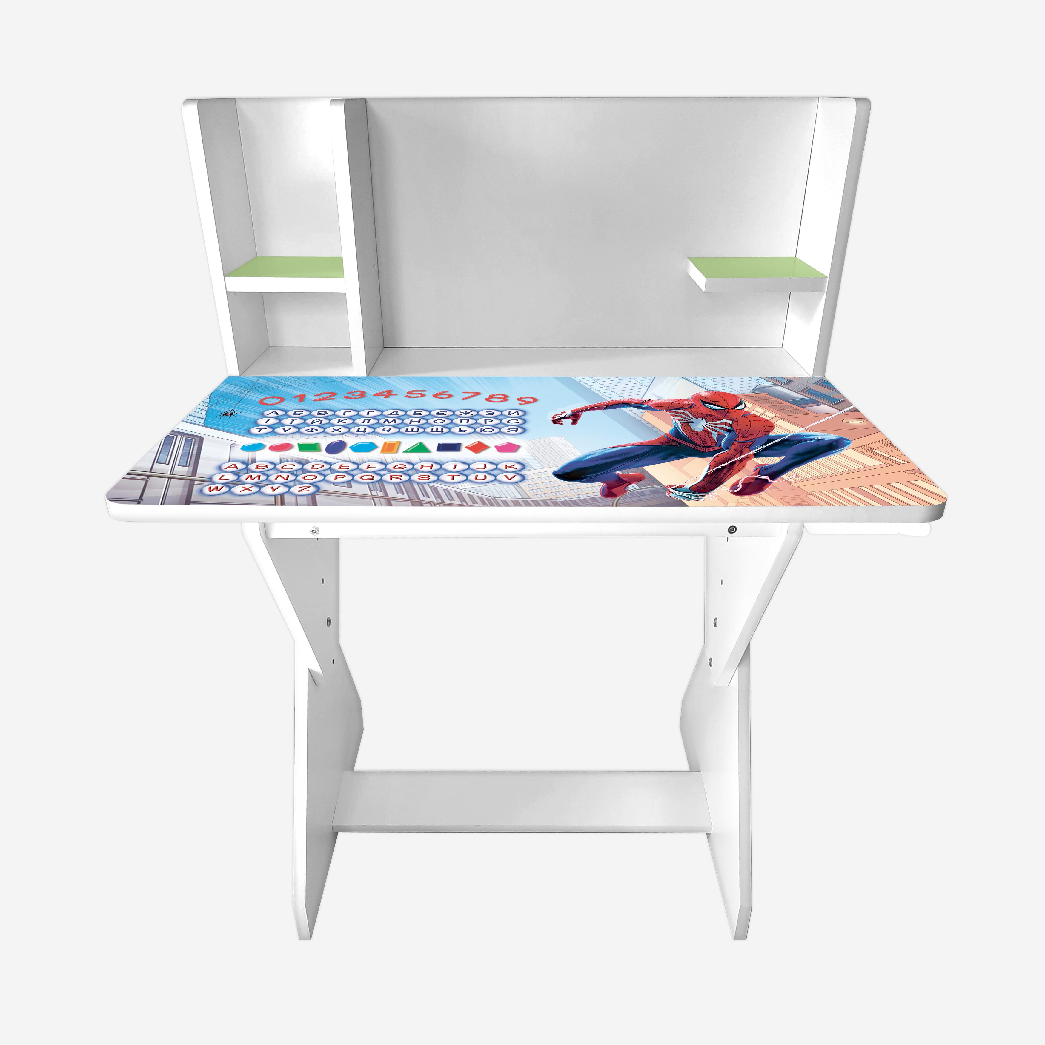 Парта со стульчиком Spiderman П03 с увеличенной столешницей (251109) - фото 2 Парта со стульчиком Spiderman П03 с увеличенной столешницей (251109) - фото 2