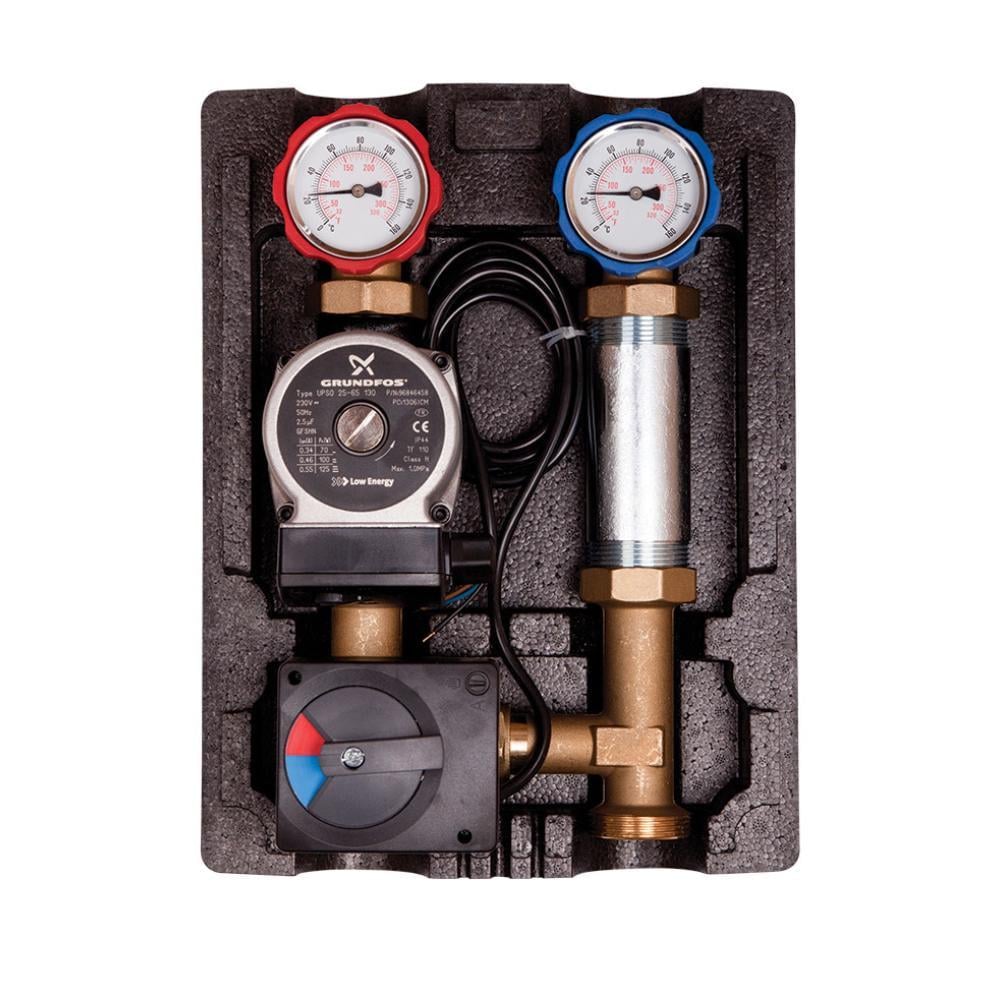 Насосна група ICMA №R001 підключення справа без насоса 1 1/2" х 3/4" (FRRS00020453)