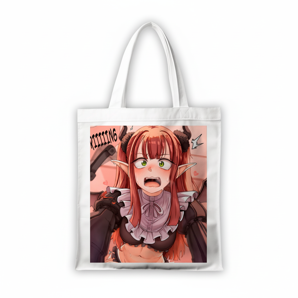 Сумка-шопер Sono Bisque Doll wa Koi wo Suru Марин Китагава из льна Белый (26738)