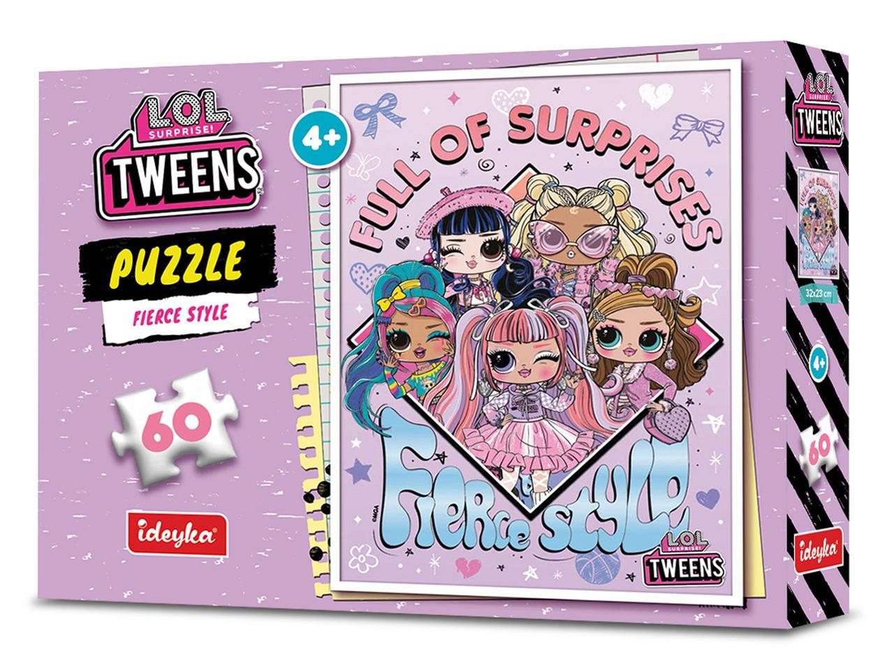 Пазли L.O.L. Surprise! Tweens Fierce Style 60 елементів (2993115850)