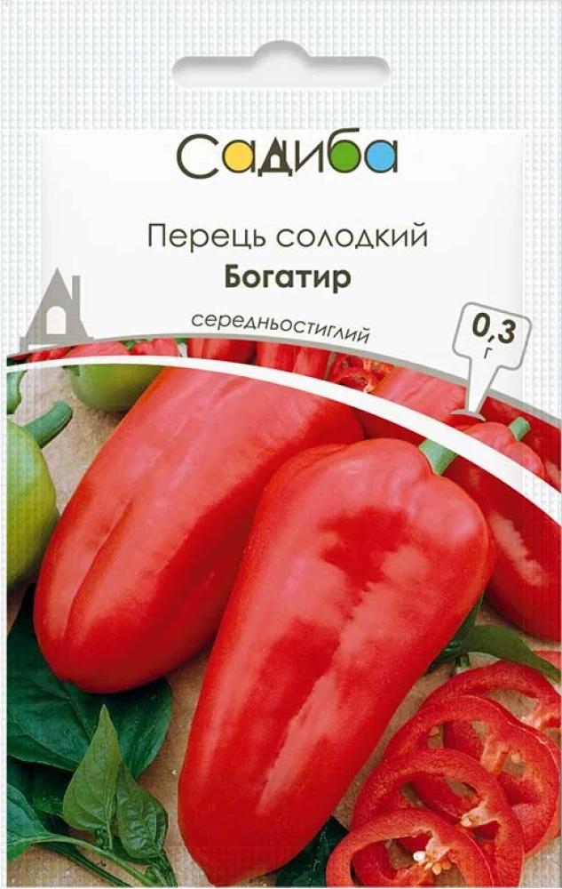 Перец сладкий Богатир, 0,3 г, Садиба Перец сладкий Богатир, 0,3 г, Садиба