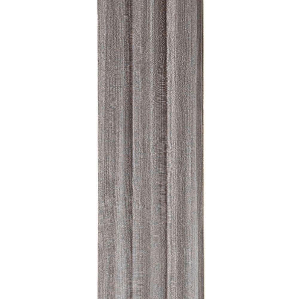 Декоративная стеновая рейка Sticker Wall WPC 205х14х2900 мм Серое дерево (SW-00003017)