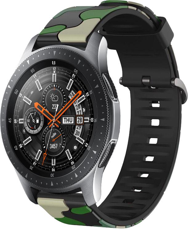 Ремінець Tactic Camouflage для Galaxy Watch 46 мм Green (32933-08)