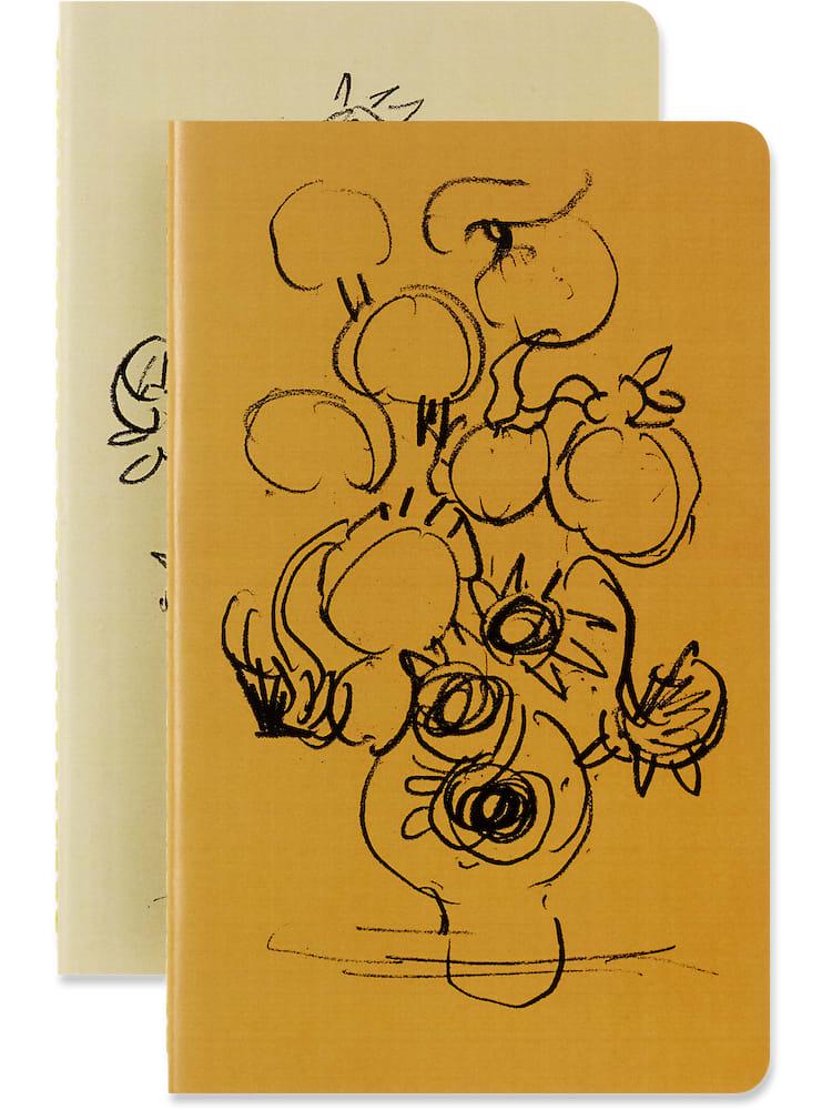Блокнот Moleskine Cahier Van Gogh средний линейка 2 шт. (SKQP316VANGOGH)