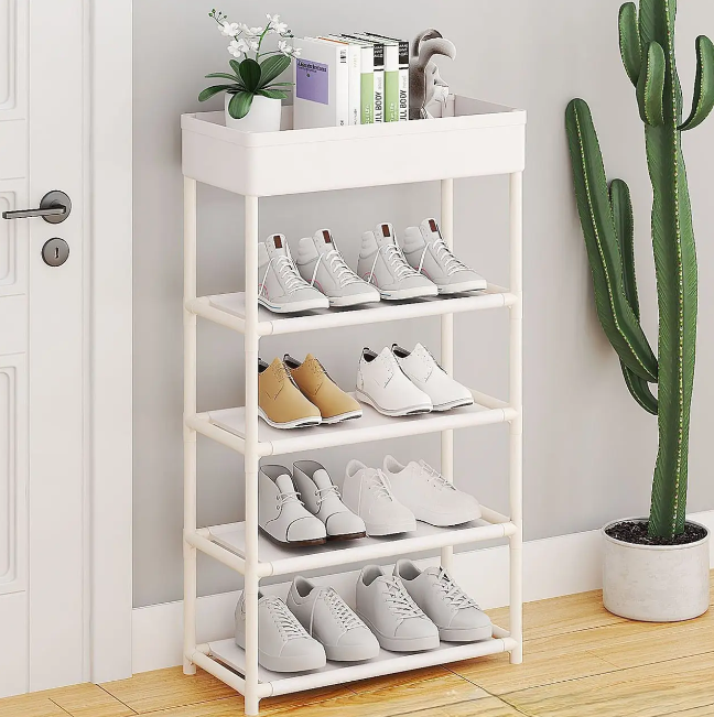 Полка для обуви 5 секций Белый (10330) - фото 2