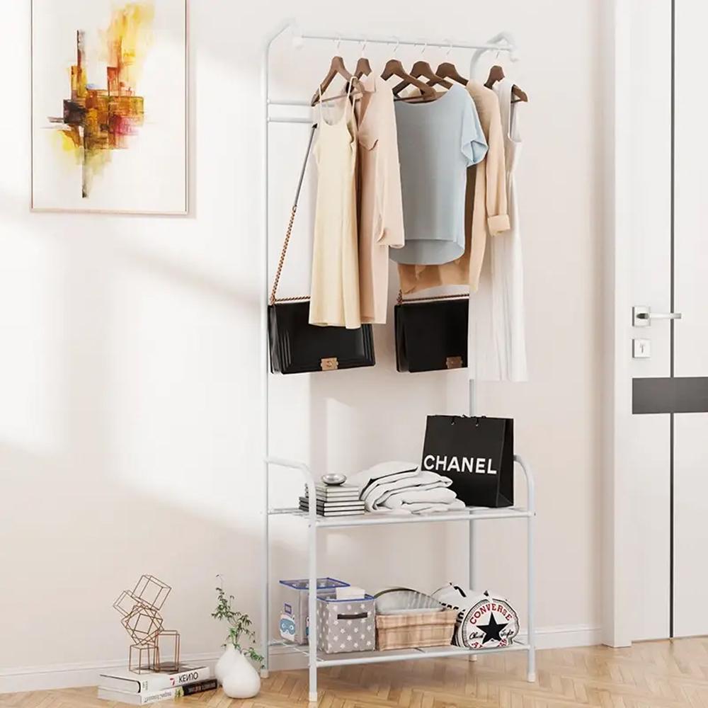 Стійка для одягу та взуття Clothes Rack CR-05 Білий (SS-06) - фото 2