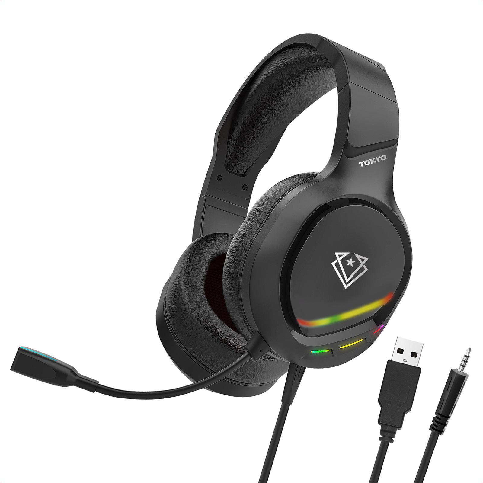 Гарнитура игровая Vertux Tokyo 7,1 3,5 мм mini-Jack/USB Black (626234)