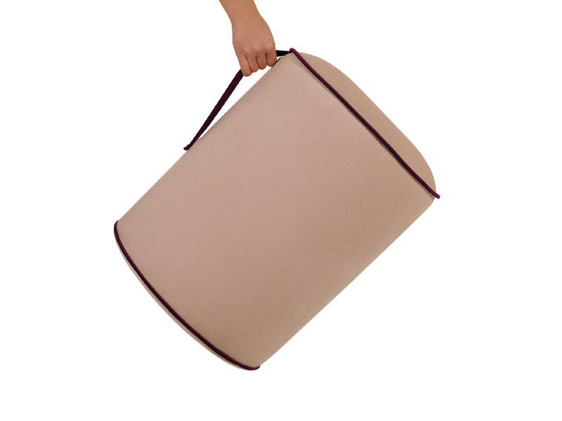 Пуф Round 30х46х30 см Бежевий (Арт.68) - фото 2