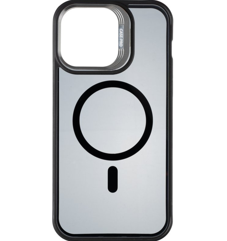 Чехол Elegant Bumper Case Camera stand (MagSafe) для iPhone 14 Black