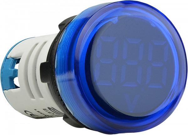 Вольтметр цифровий АСКО-УКРЕМ ED16-22VD 30-500V AC круглий Синій (A0190010019) Вольтметр цифровий АСКО-УКРЕМ ED16-22VD 30-500V AC круглий Синій (A0190010019)