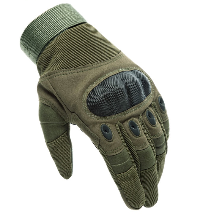 Перчатки Primo Carbon полнопалые сенсорные L Army Green