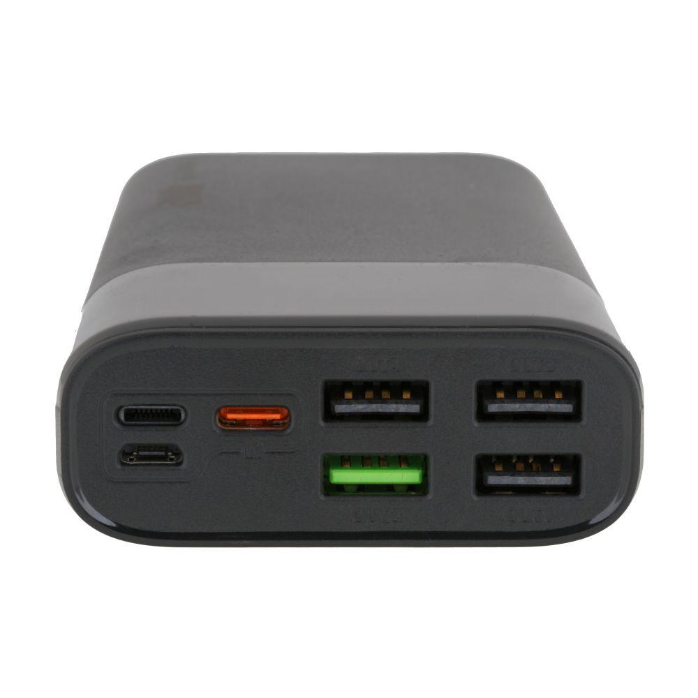 Повербанк DBT01 PD 40000 mAh 4 USB виходи Micro USB/USB-C/Lightning вхід з LED-індикатором - фото 2