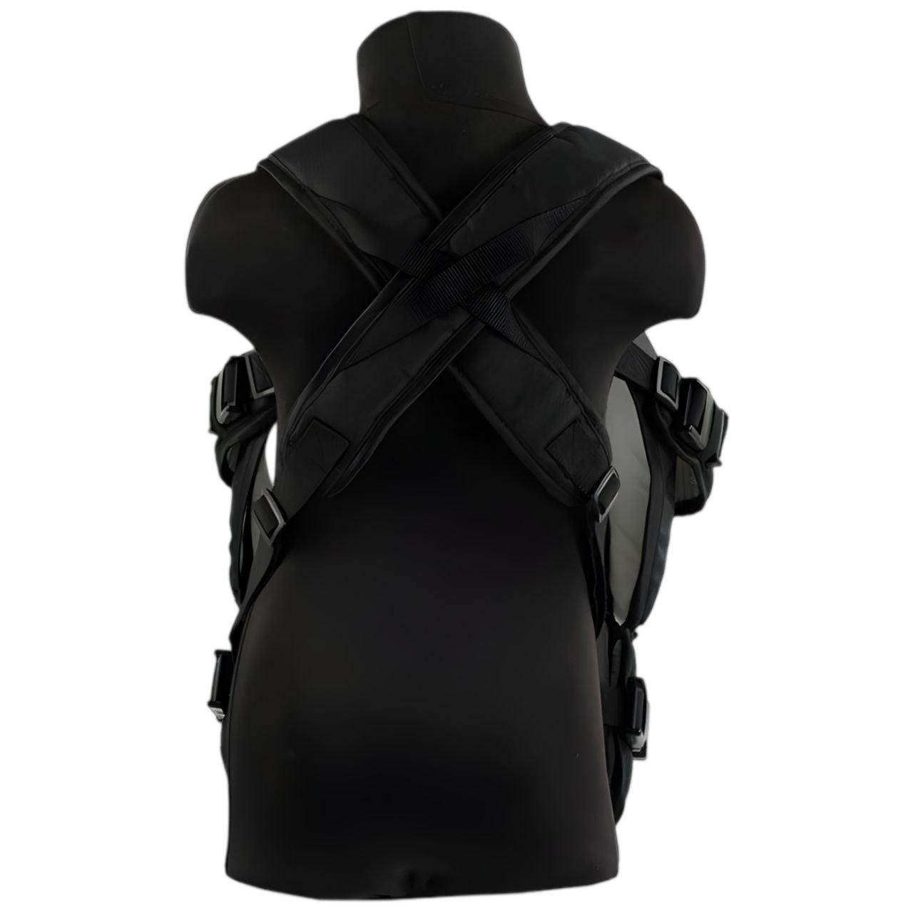 Рюкзак-кенгуру для немовлят з положенням лежачи знімний козирок з 2 місяців Чорний (28079054) - фото 2 Рюкзак-кенгуру для немовлят з положенням лежачи знімний козирок з 2 місяців Чорний (28079054) - фото 2