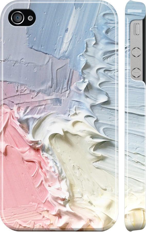 Чехол на iPhone 4 Пастель v1 (3981c-15-42517)