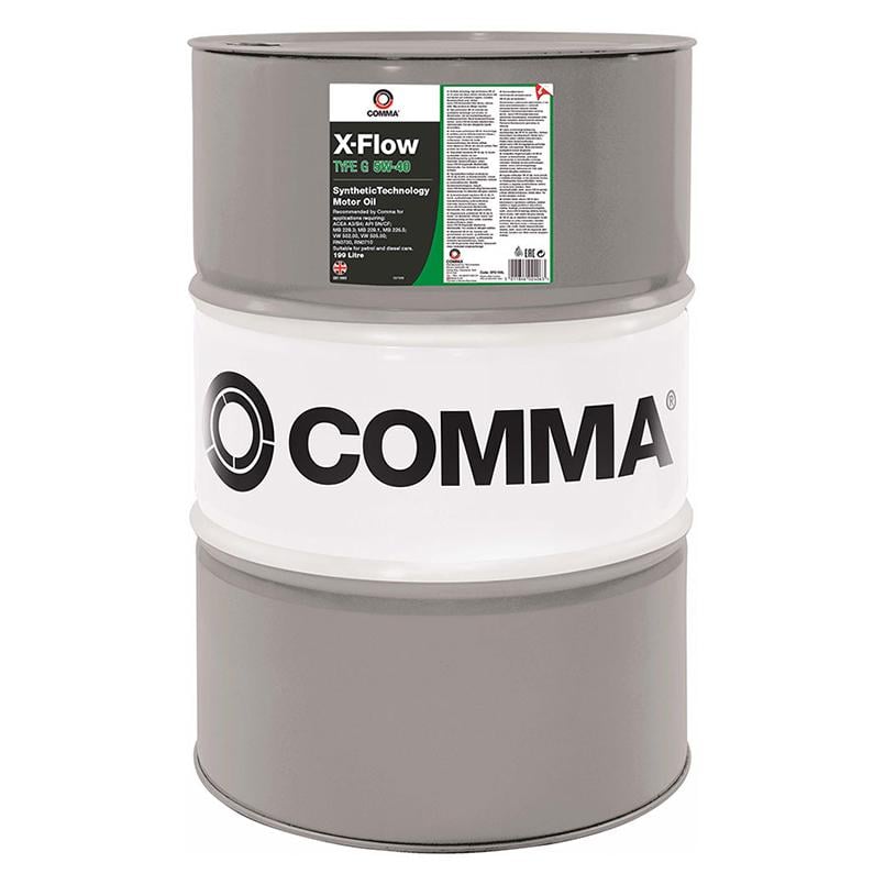 Моторне масло Comma X-FLOW TYPE G 5W-40 199л