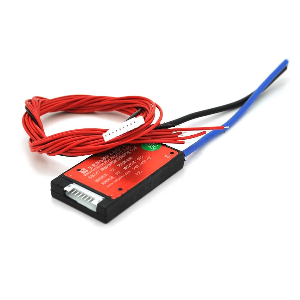 Плата BMS DaLy LiFePO4 24V 8S 20A (39451)